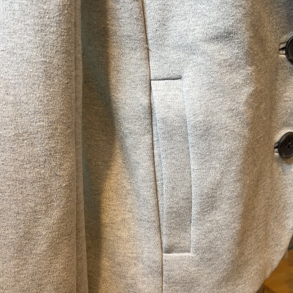 Gap Soft Gray Cropped Jacket - Picture 14 of 16
